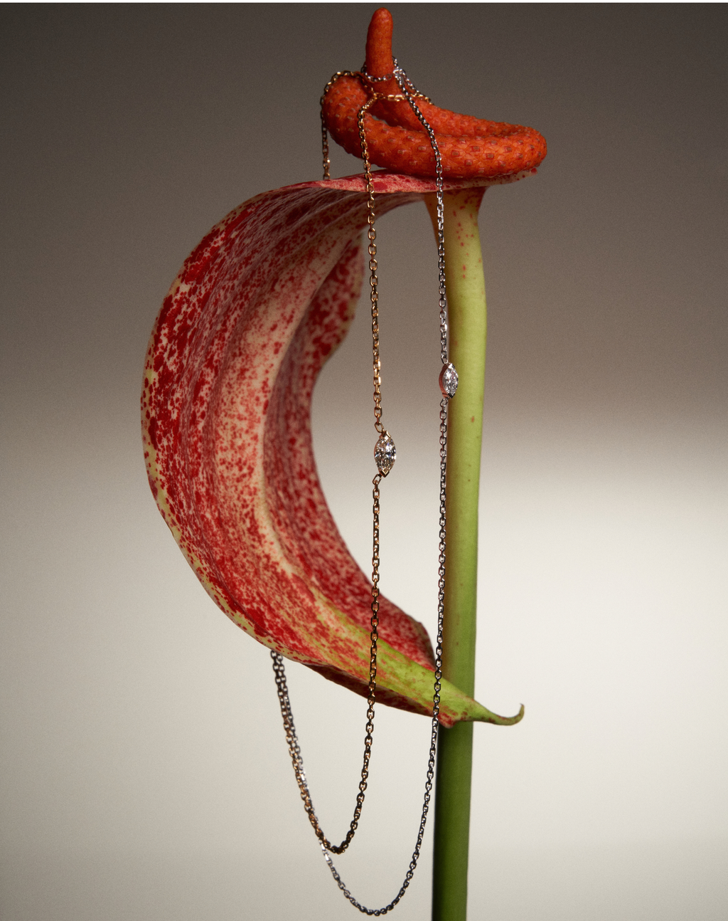 Necklace Hana - Rose gold