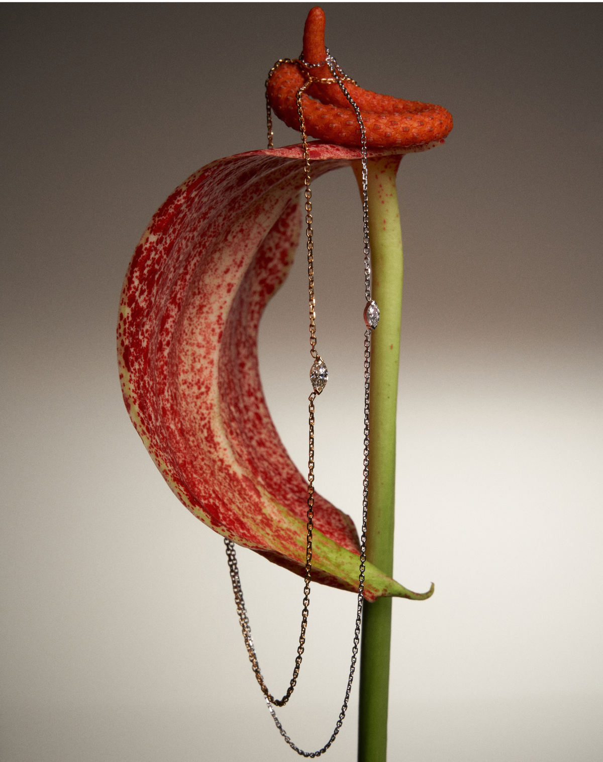 Necklace Hana - Rose gold