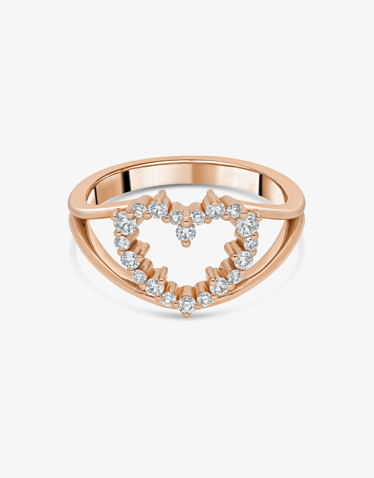 Bague Mon Petit Coeur - Or rose