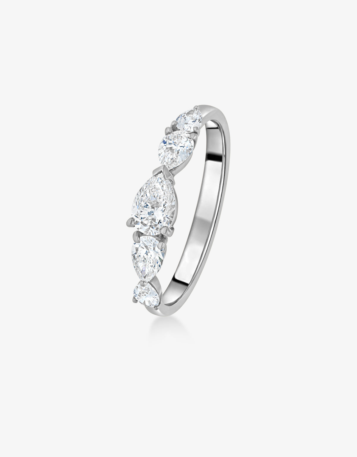 Bague Ibtissame M - Or blanc
