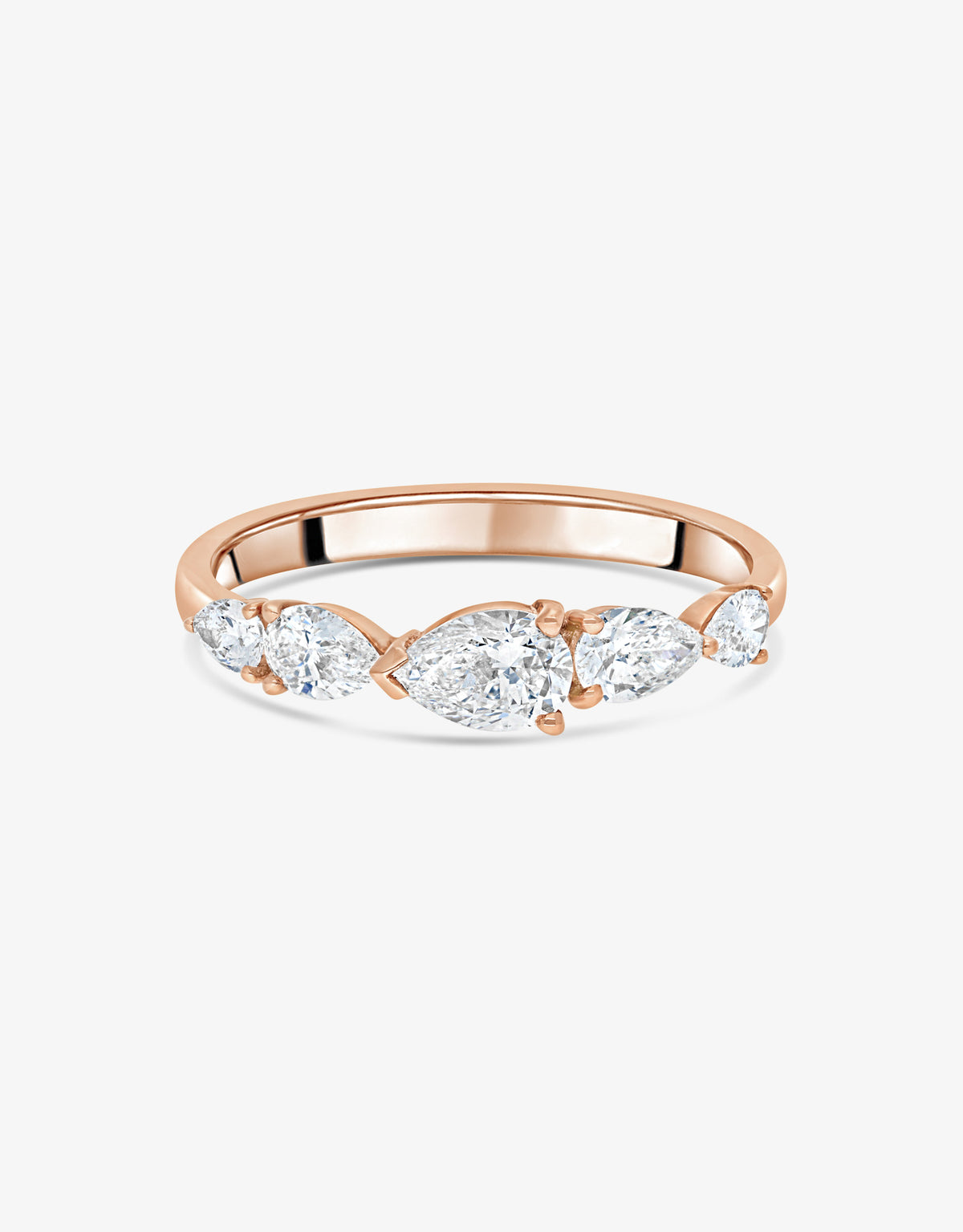 Bague Ibtissame - Or rose