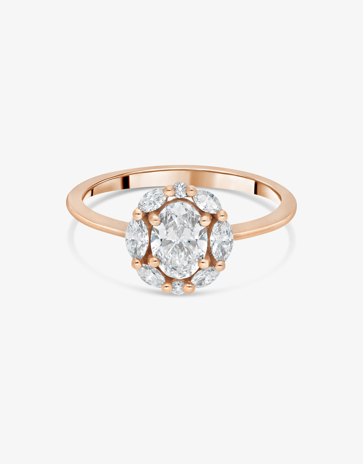 Bague Madeleine - Or rose