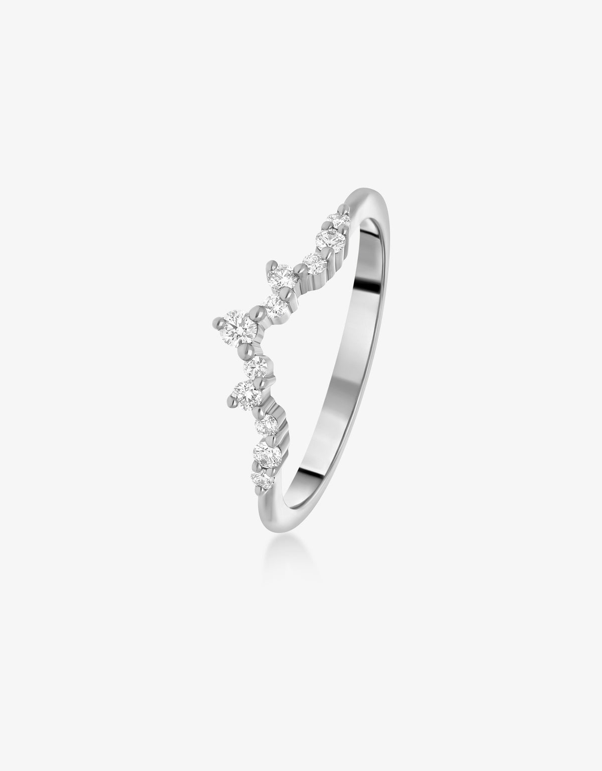 Bague Petite Lumière - Or blanc