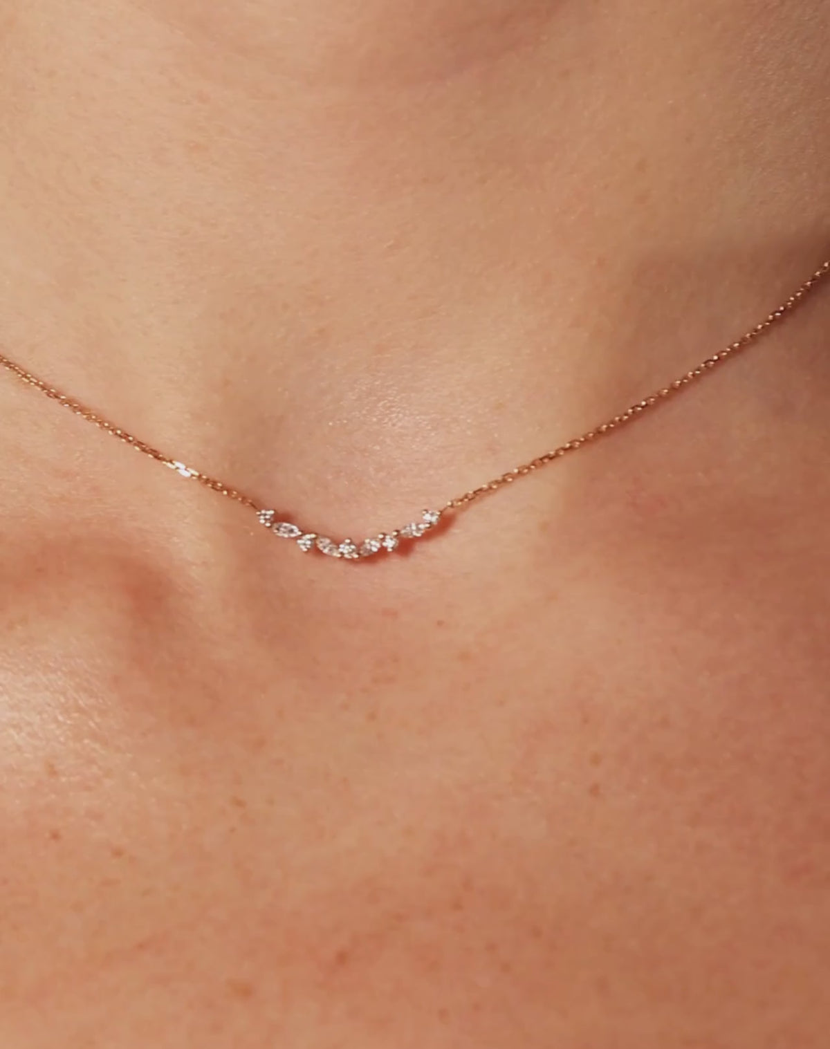 Necklace Sarah - Rose gold