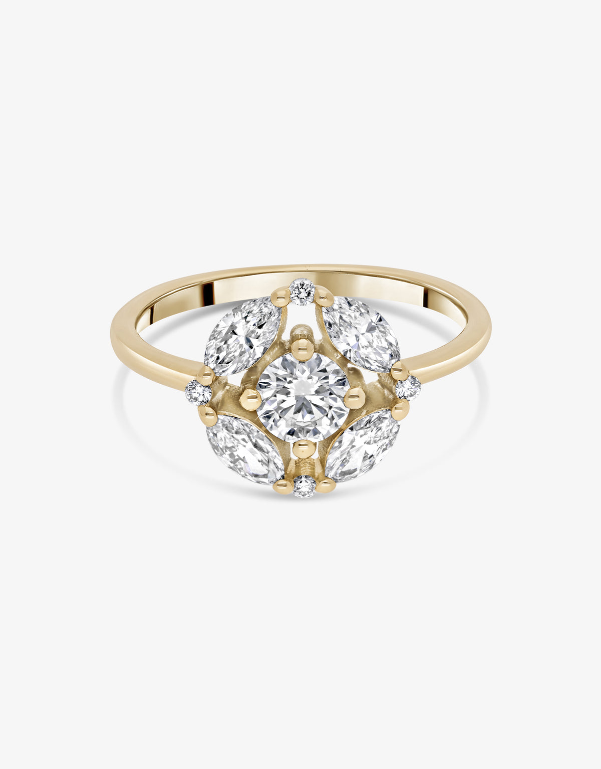 Ring Rina - Yellow gold