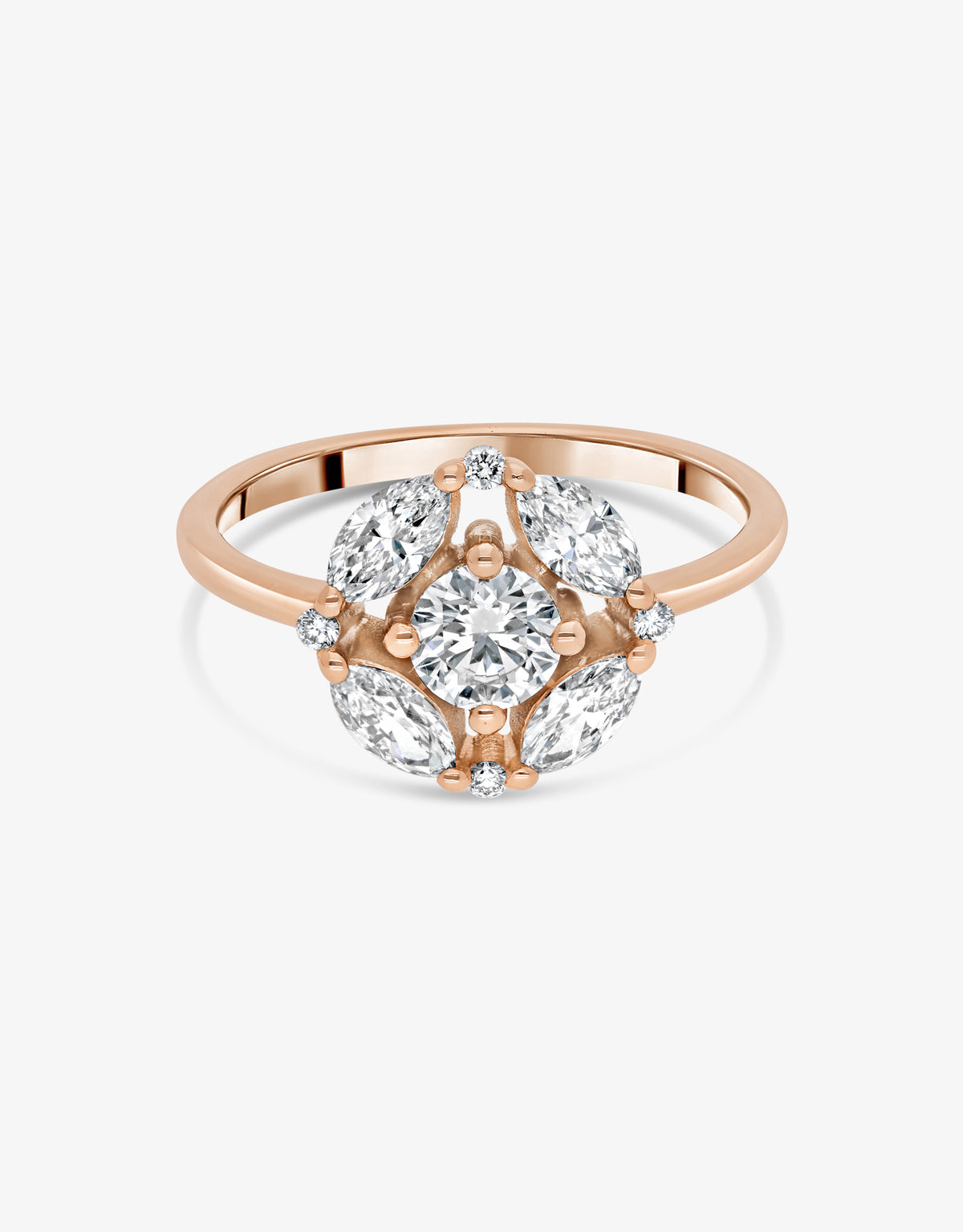 Ring Rina - Rose gold
