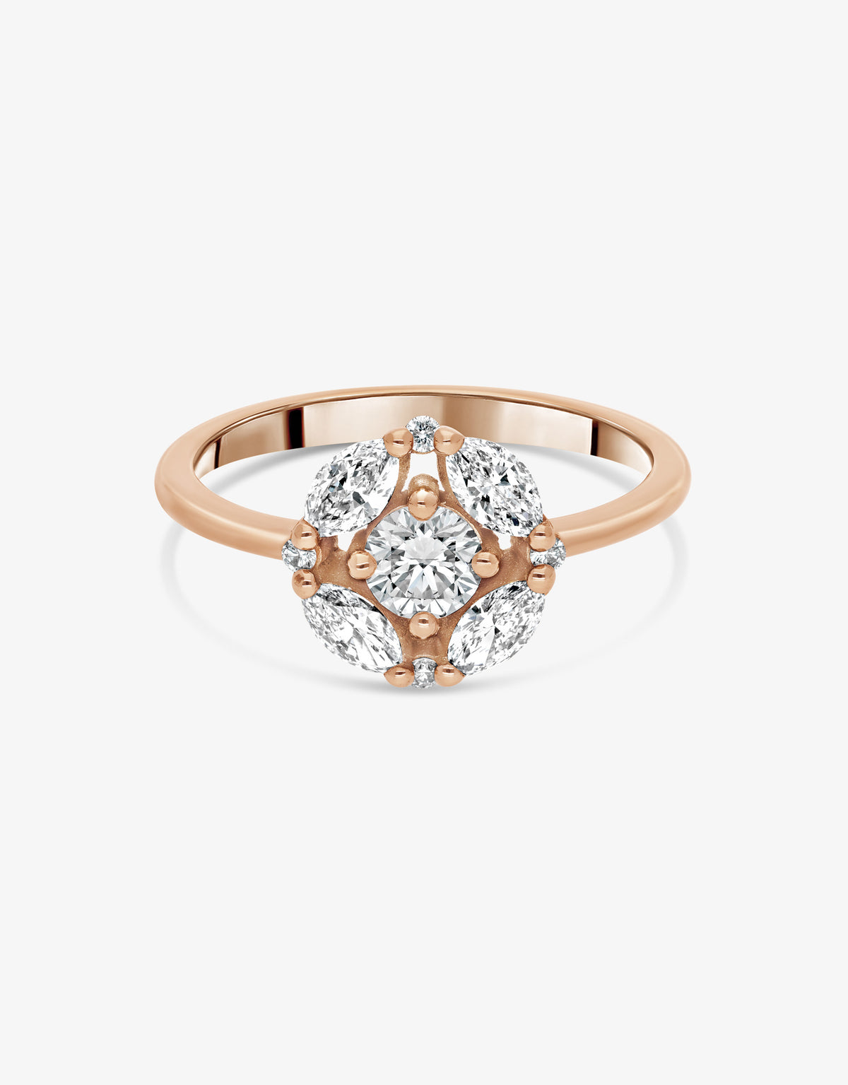 Ring Rina - Rose gold